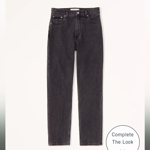Abercrombie & Fitch Denim - Abercrombie High Rise Mom Jeans